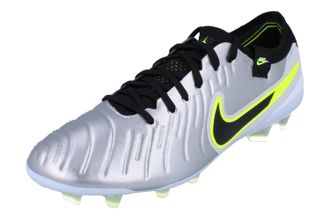 Nike Legend 10 Elite Mens Football Boots - Silver - Size UK 11.5