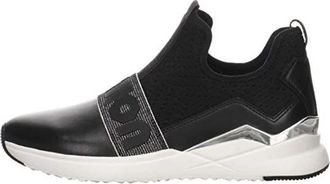 Gabor Zwarte Sneakers - Dames - Sneakers - Zwart - 37 1/2 EU - Leer - Schoenen