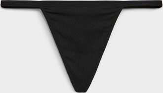 Miiyu Womens Stretch ultra-comfortable string thong Organic cotton & TENCEL TM modal