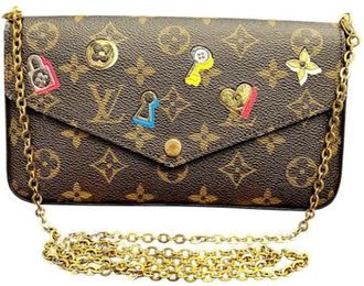 Louis Vuitton Pre-owned Pochette Schoudertas - Dames - Vintage Schoudertas - Bruin - ONE Size - Vintage