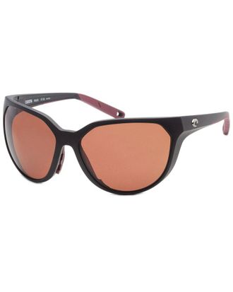 Costa Womens Mayfly 58Mm Polarized Sunglasses