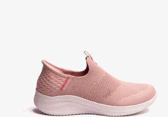 Skechers 149708/ROS ULTRA FLEX 3.0-COZY STREAK Womens Casual Shoes Rose - Pink - Size UK 7