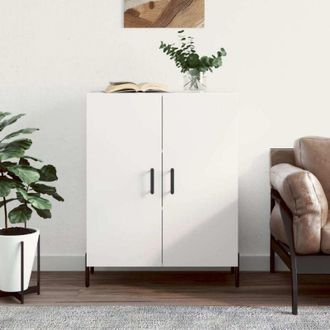 vidaXL Credenza Bianca 69,5x34x90 cm in Legno Multistrato - Vidaxl