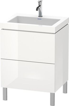 Duravit Duravit - Lavabo Para Muebles L-cube C-bonded Con Base De Pie