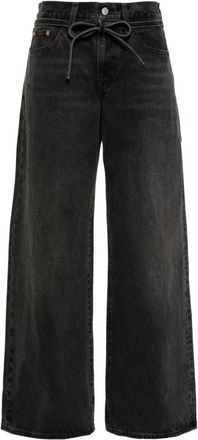 Levi's Wide Jeans - Dames - Loose Fit Jeans - Zwart - W28 L31 - Jeans