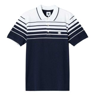 Pretty Green Herenpolo met korte mouwen (Marine)