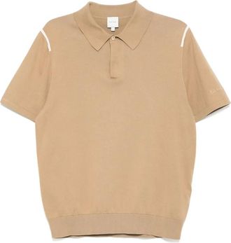 Paul Smith organic-cotton polo shirt - Brown