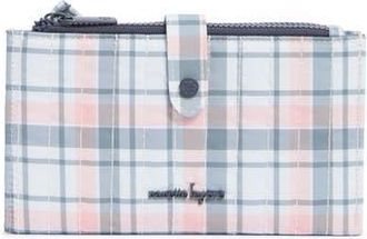 Nanette Lepore Maisie Quilted Wristlet in Navy Rose Plaid at Nordstrom Rack