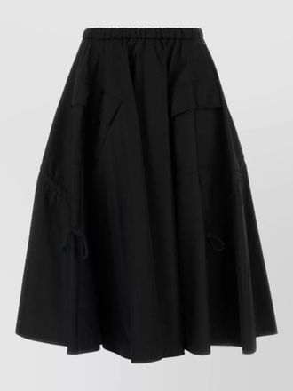 Prada re-nylon full skirt