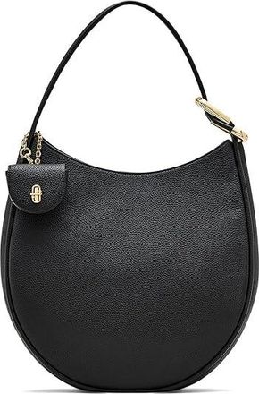 Marc Jacobs The Large Dual Hobo Bag Womens Handbags Black, Leather