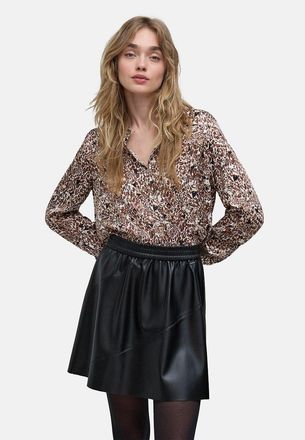 Ikks Blouse in LENZING ECOVERO met dieren- en hartjesprint