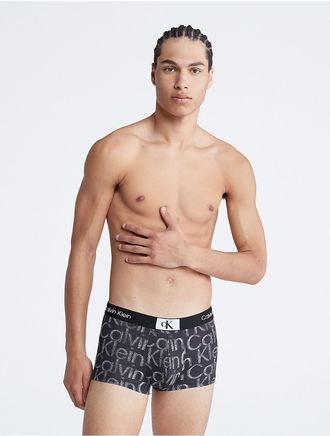 Calvin Klein Mens Calvin Klein 1996 Micro Low Rise Trunk - Black - XL