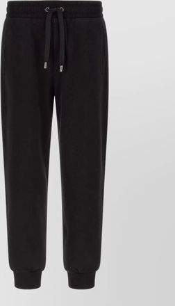Dolce & Gabbana cotton tapered track pants