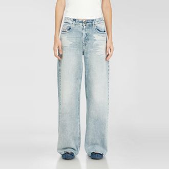 Diesel Relaxed Jeans Regular Waist 1990 D-Waigee, Light blue, Button fly