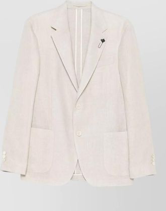 Lardini linen wool blazer