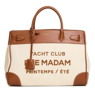 Rue Madam Tote Bags, female, Brown, Size: ONE SIZE Riviera Tote