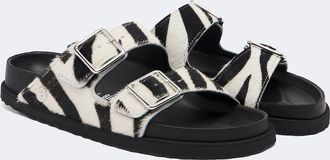 Birkenstock Sandalias Arizona de piel estampadas