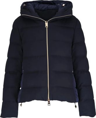 Herno hooded padded jacket - Blu