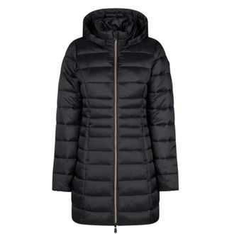 Save The Duck Jassen, Dames, Zwart, M/L, Leer, Reese Coat