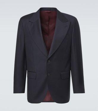 Rubinacci Blazer de lana virgen