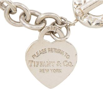 Tiffany & Co. Tiffany & Co Heart Tag Metal Toggle Bracelet (Authentic Pre-Loved)