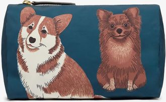Inou&iuml; Editions Womens Toutou Dogs Case Bag In Blue