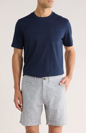 14th & Union Peached Jersey Pocket T-Shirt in Navy Still at Nordstrom Rack, Size Xx-Large