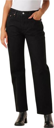 Levi's 501 90s Rinsed - Dames - Regular Fit Jeans - Zwart - W27 L34 - Katoen - Jeans