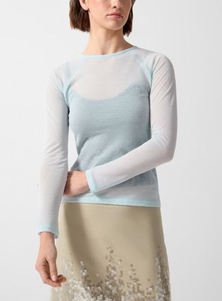 Paloma Wool Womens Hiro sheer raglan T-shirt