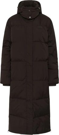 Gestuz Donsjas - Dames - Dons jassen - Bruin - XL - Leer - Jassen