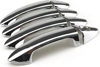 OEM Cubierta Adhesiva Para Manija De Puerta De Coche Para Fiesta 2009 2010 2011 2012 Accesorios Plata