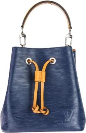 Louis Vuitton Pre-owned Bucket Bags, female, Blue, Size: ONE SIZE Pre-owned N&eacute;oNo&eacute; BB Epi 2way Bag