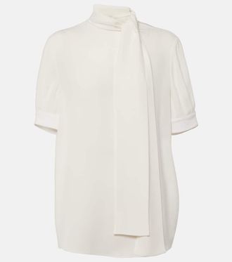 Valentino Blusa in georgette di seta