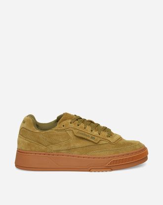 Reebok Club C LTD Sneakers Olive Green Suede