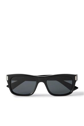 Saint Laurent Square-Frame Acetate Sunglasses
