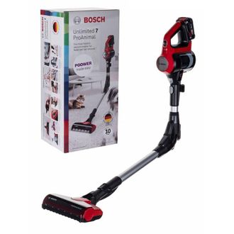 Bosch Aspiradora Vertical Sin Cable 2 En 1 Proanimal Unlimited 7 Bbs711anm