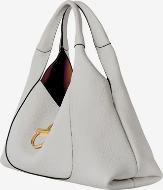 Gucci Womens Softbit Maxi Shoulder Bag Ivory Leather