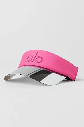 Alo | Airlift Solar Visor Hat in Paradise Pink