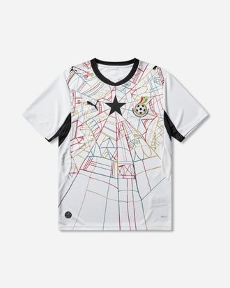 Puma Men s Ghana 2026 Home Jersey White / Black