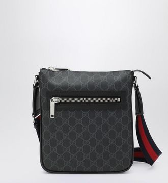 Gucci Gg Fabric Small Shoulder Bag Grey/Black