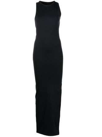 Simon Miller Maxi-jurk met open rug - Zwart