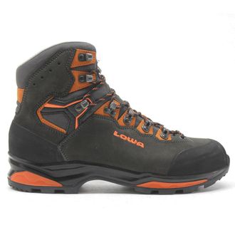 Lowa Camino Evo ll Nubuck Mens Ankle Boots - Anthracite Orange - Size:UK 10.5