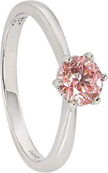 Bespoke Fancy Pink Diamond White Gold Ring