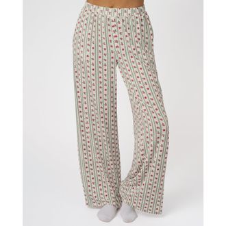 WeWoreWhat Sleep Boxer Pant in Ivory Multi at Nordstrom, Size X-Small