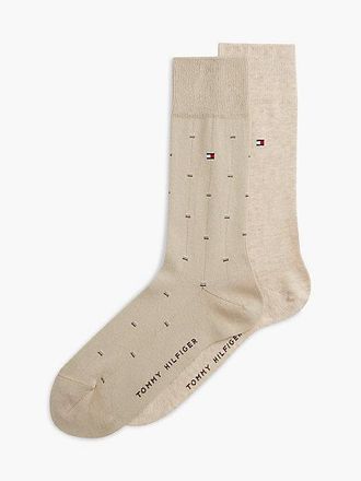 Tommy Hilfiger 2-Pack Micro Pattern Flag Embroidery Socks