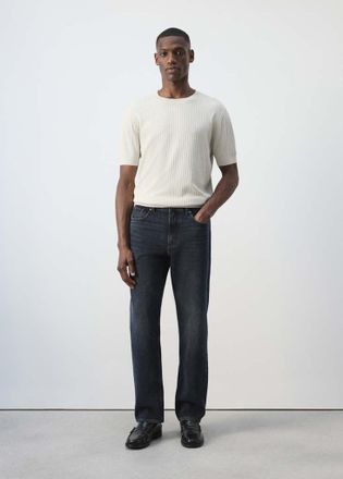 Mango Jeans Bob regular-fit blu scuro intenso - Uomo - 44 - MANGO MAN