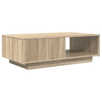 vidaXL Mesa De Caf&eacute; Roble Sonoma 95 X 55 X 31 Cm Madera De Ingenier&iacute;a Vidaxl