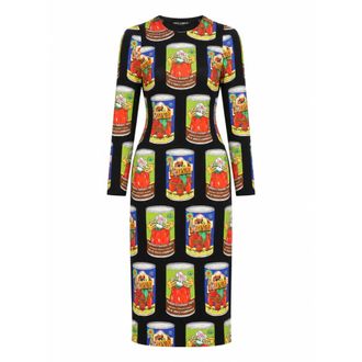 Dolce & Gabbana Abito Midi - - Dresses - Donna - Multicolore - S
