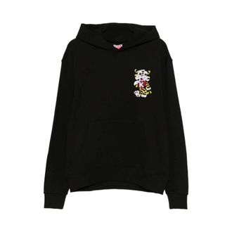 Kenzo Heren, Sweatshirts & Hoodies, Zwart, Maat: XL Katoen