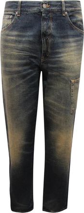 Dondup Loose Fit Broeken - Heren - Slim Fit Jeans - Blauw - W32 - Katoen - Jeans
